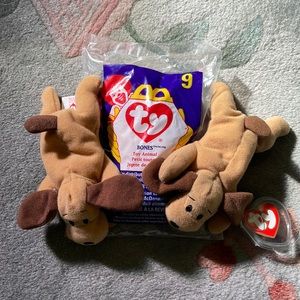 Bones the dog McDonald’s teenie beanie collectibles